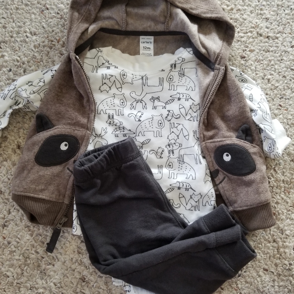*Sold*Raccoon outfit